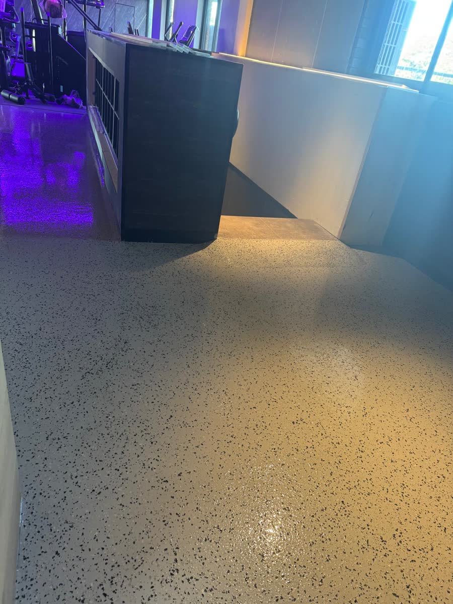 Epoxy flake floor by Epoxy Flooring NSW