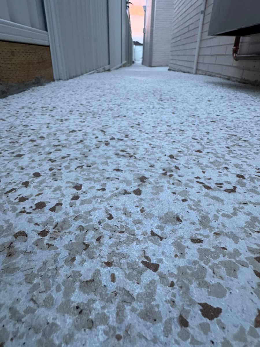 Resurfaced side path in a light finish by Epoxy Flooring NSW